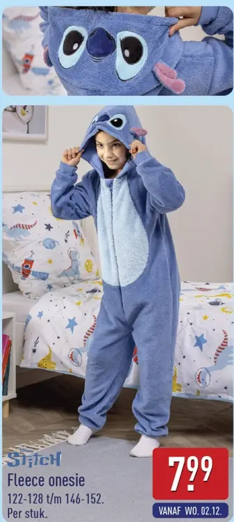 Aanbieding: Fleece onesie