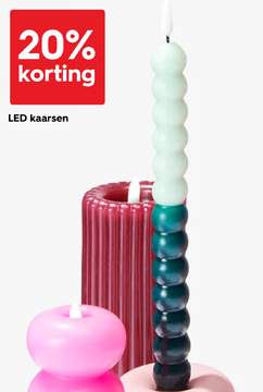 Aanbieding: LED kaarsen