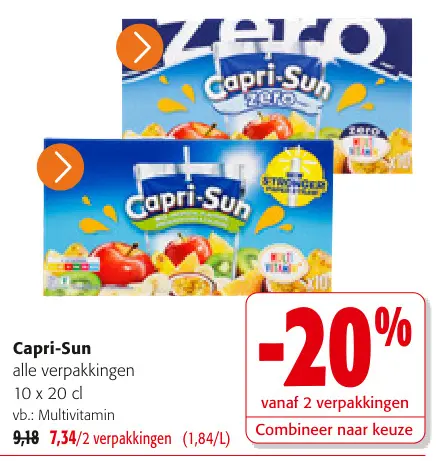 Promotie: Capri-Sun