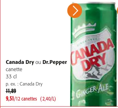 Offre: Ginger Ale