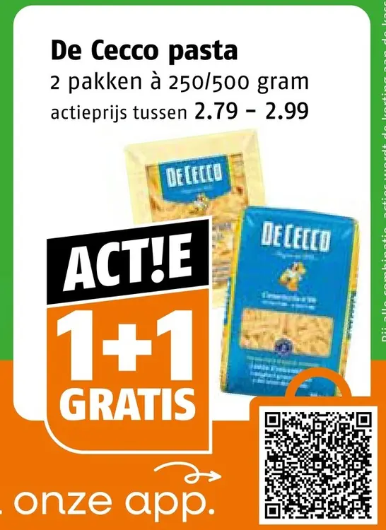 Aanbieding: Pasta