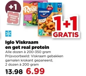 Aanbieding: Viskraam en get real protein