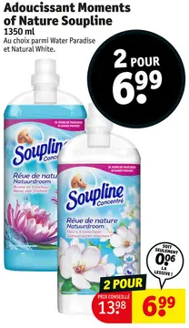 Offre: Adoucissant Moments of Nature Soupline