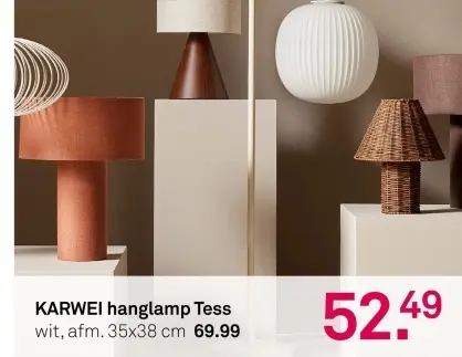 Aanbieding: hanglamp Tess