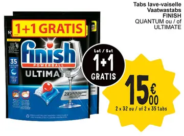 Offre: Tabs lave-vaiselle / Vaatwastabs