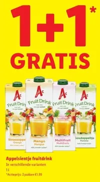Aanbieding: Fruitdrink