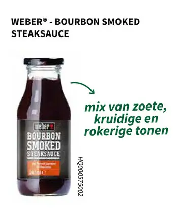 Promotie: Bourbon smoked steaksauce