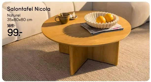 Aanbieding: Salontafel Nicola