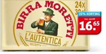 Aanbieding: Birra Moretti L'Autentica