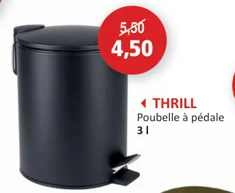 Offre: Poubelle à pédale