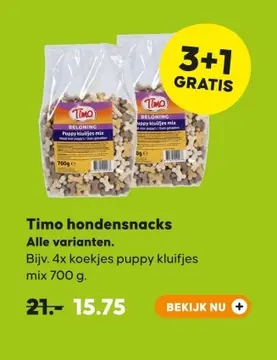 Aanbieding: Timo hondensnacks