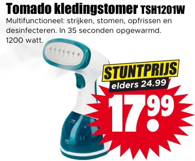Aanbieding: Kledingstomer TSH1201W