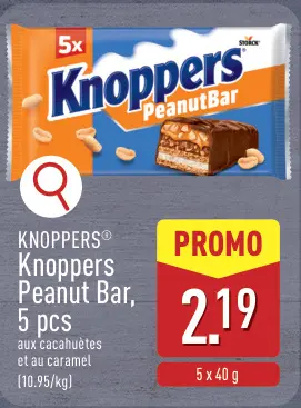 Offre: Knoppers Peanut Bar
