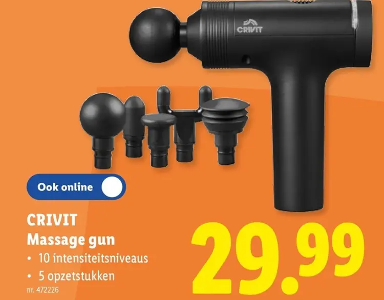 Promotie: Massage gun