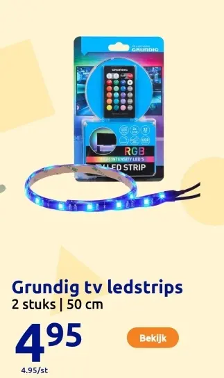 Aanbieding: Grundig tv ledstrips