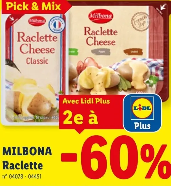 Offre: Raclette