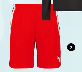 Aanbieding: Puma Teamliga heren shorts rood