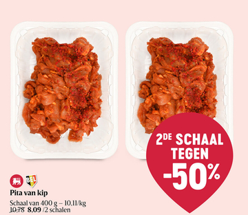 Aanbieding: Pita van kip