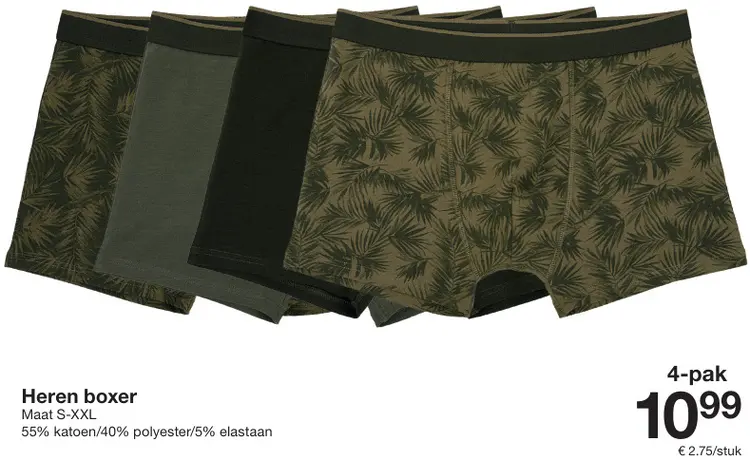 Promotie: Heren boxer