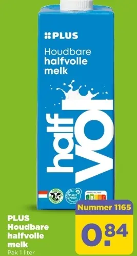 Houdbare halfvolle melk
