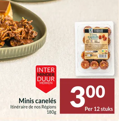 Promotie: Minis canelés