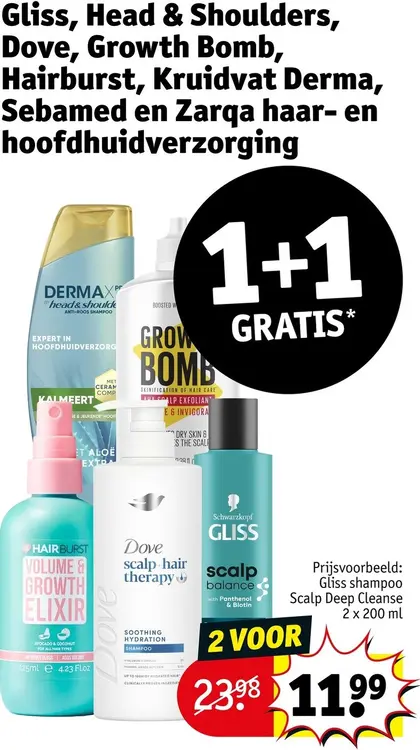Aanbieding: Haar- en hoofdhuidverzorging