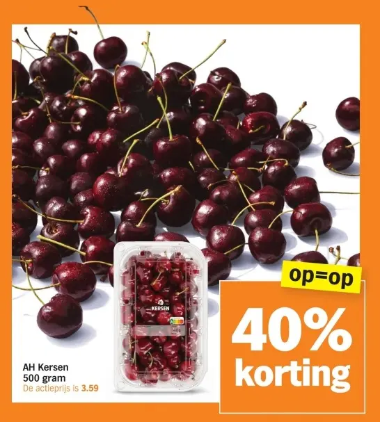 Aanbieding: Kersen 500 gram