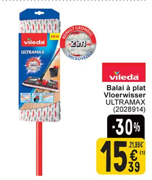 Aanbieding: Balai à plat Vloerwisser ULTRAMAX
