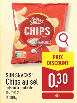 Offre: Chips au sel