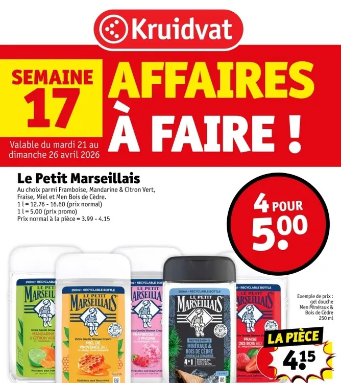 Offre: Le Petit Marseillais