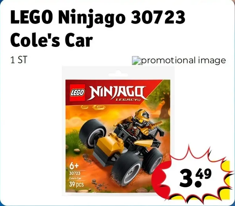 Aanbieding: Ninjago 30723 Cole's Car
