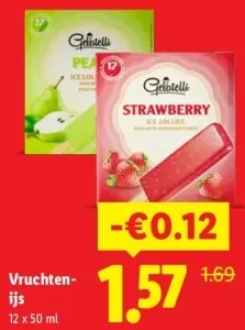 Aanbieding: Vruchtenijs