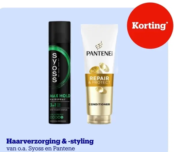 Promotie: Haarverzorging & -styling