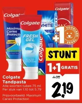 Aanbieding: Tandpasta