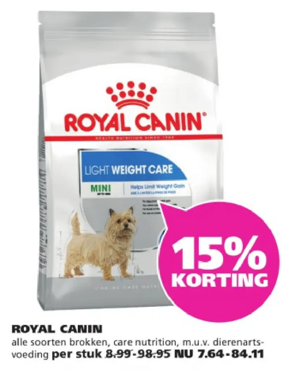 Aanbieding: Royal canin