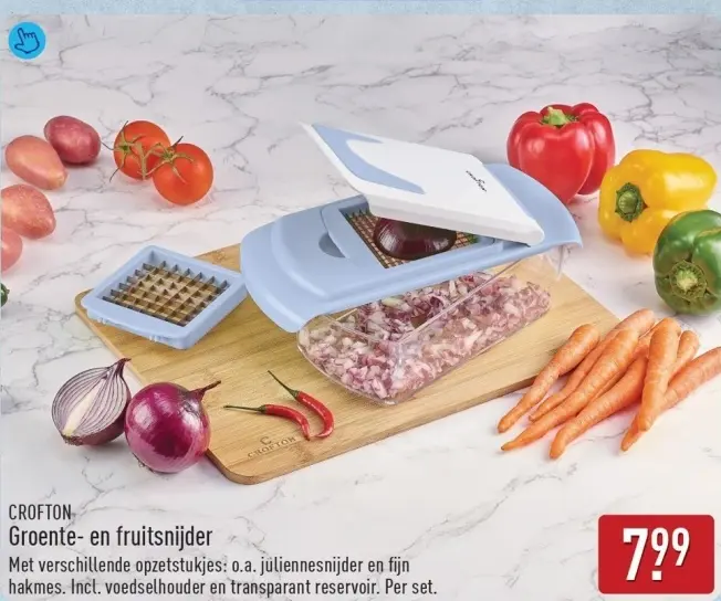 Aanbieding: Groente- en fruitsnijder