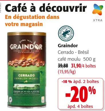 Offre: Café à découvrir