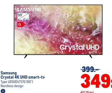 Aanbieding: Samsung Crystal 4K UHD smart-tv