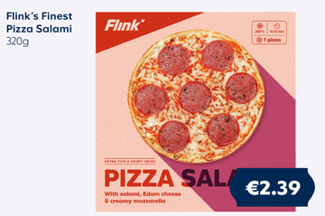 Aanbieding: Flink's Finest Pizza Salami