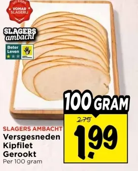 Kipfilet Gerookt