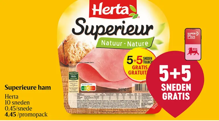 Promotie: Superieure ham