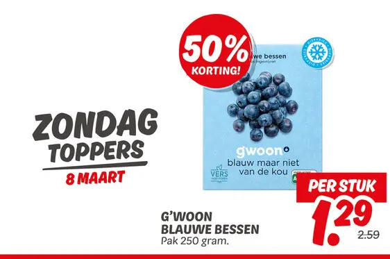 Aanbieding: Blauwe bessen