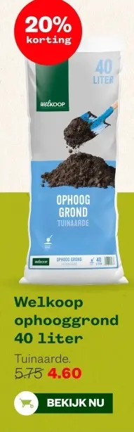 Aanbieding: Ophooggrond