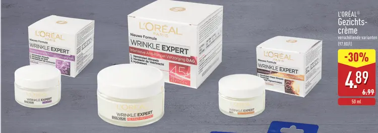 Promotie: Gezichtscrème