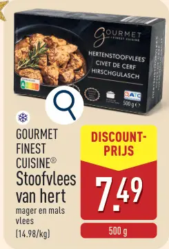 Aanbieding: Stoofvlees van hert