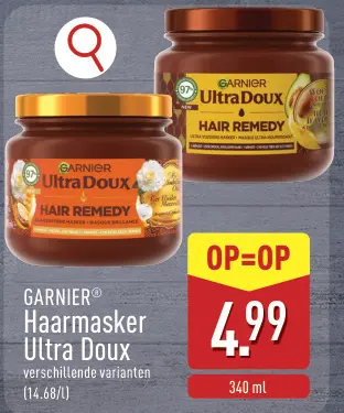 Promotie: Haarmasker Ultra Doux