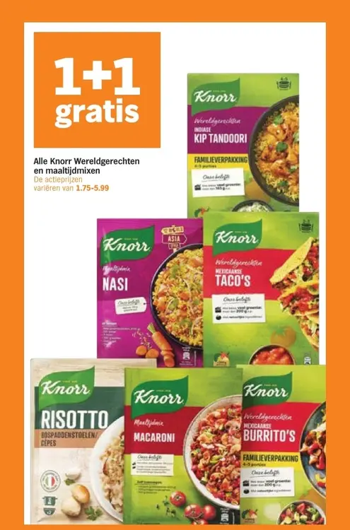 Aanbieding: Wereldgerechten en maaltijdmixen