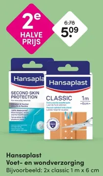 Aanbieding: Hansaplast Voet- en wondverzorging