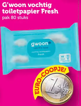Aanbieding: Vochtig toiletpapier Fresh