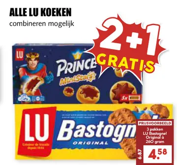 Aanbieding: Alle LU koeken